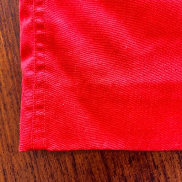Givenchy Sport - Vintage Red Cotton High Waisted Midi Skirt - Picture 4 of 9